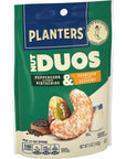 PLANTERS Nut Duos Peppercorn Pistachio  Parmesan Cashews 5 oz