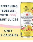 Sanpellegrino Momenti Lemon and Raspberry - 24 Pack of 11.15 Fl Oz Cans