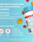 Kids Vitamins Multivitamin by MaryRuth's | Sugar Free | 2 Month Supply | Kids Multivitamin Gummies | Multivitamin for Kids | Vitamin D | Vitamin C | Zinc | Vegan | Non-GMO | Gluten Free | 60 Count