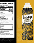 Golden Wing Plant Based Barley Milk 32 Fl OZ Pack of 6  Vegan DairyFree Lactose free nonGMO Allergen free No soy No Dairy No artificial flavors or sweeteners Shelf Stable