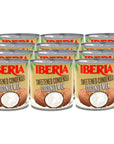 Iberia Sweetened Condensed Coconut Milk 116 Oz Pack of 12