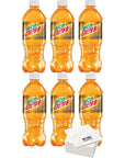 Mountain Dew Flavored Soda 20 oz bottles pack of 6 Live Wire