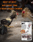 Rooster Booster Faster X3 New Formula 90 Capsules Whey Protein Vitamins HEALTH SUPPLEMENT CAPSULES Mixed Nourishing Fighting Chicken for Big Muscle & Mass Gain, Breeding, Healthy, Strong, Hen Feed