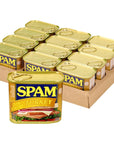 SPAM Oven Roasted Turkey 12 Ounce Pack of 12