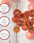 Roland Foods Oven Roasted Tomatoes Marinated with Garlic and Oregano Specialty Imported Food  Bag cherry 32 Ounce