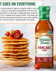 Walden Farms Pancake Syrup 12 oz Pack of 2 Sweet Syrup  Near Zero Fat Sugar and Calorie  For Pancakes Waffles French Toast Ice Cream Desserts Snacks Appetizers and Many More