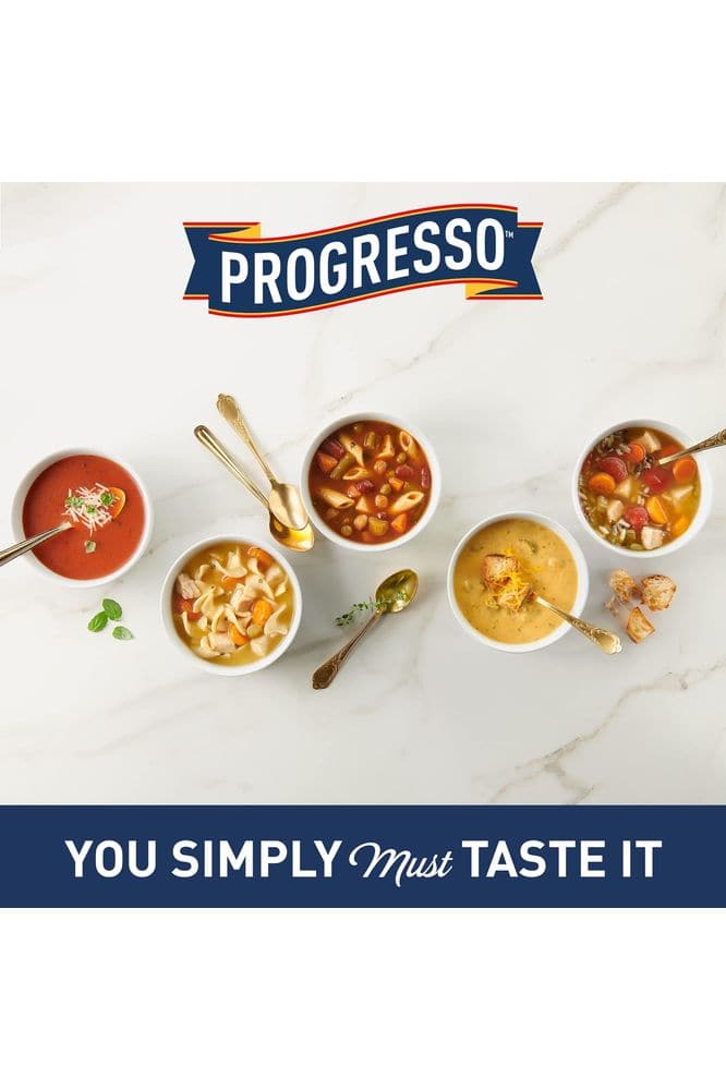 Progresso Chicken Broth, Reduced Sodium, Gluten Free, 32 oz.