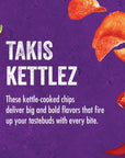 Takis Kettlez Fuego Potato Chips, Hot Chili Pepper and Lime Artificially Flavored Chips, 8 Ounce Bag