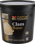 Custom Culinary Gold Label Clam Base 1 lb