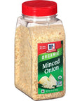 McCormick Organic Minced Onion, 10 oz