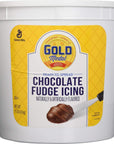 Gold Medal Ready To Spread Icing Chocolate Fudge 11 Lbs Pack of 2