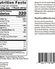 Real Food Blends Turkey, Sweet Potatoes & Peaches - Pureed Food Meal for Feeding Tubes, 9.4 oz Pouch (Pack of 12 Pouches)