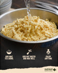 Nutrient Survival MRE Triple Cheese Mac Ready to Eat Meals 9 Servings Freeze Dried Prepper Supplies  Emergency Food Supply 40 Essential Nutritients Shelf Stable Up to 15 Years Pantry Pack