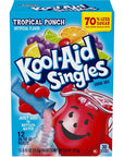 KoolAid Singles Tropical Punch for 169Ounce Bottles 12Count Packets Pack of 6