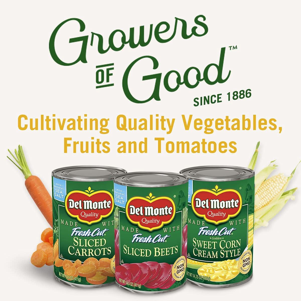 DEL MONTE FRESH CUT Whole New Canned Potatoes Canned Vegetables 12 Pack 145 oz Can