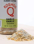 Kosmos Q Garlic Garlic Seasoning 8.0 oz. Shaker Bottle