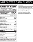 RXBAR A.M. Protein Bars, Gluten Free Snacks, Breakfast Snacks, Peanut Butter Dark Chocolate, 23.2oz Box (12 Bars)