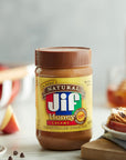 Jif Natural Creamy Peanut Butter Spread and Honey, 16 Ounces, Contains 80% Peanuts