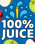 Capri Sun 100 Juice Naturally Flavored 100 Apple Juice 6 Fl Oz Pack of 10 Packaging May Vary