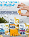 Savorease Crispy Melts Starter Pack  Crunchy GlutenFree  NonDairy Dissolvable Finger Food for Soft Diets Made from PlantBased Ingredients with No Added Sugar  4 Pack