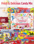 CANDY VARIETY PACK  2 Lbs Assorted Classic Candy Mix  Bulk Candy Care Package  candy Office Candy Assortment  Gift Box for Birthday Party Kids College Students  Adults 2 lbs