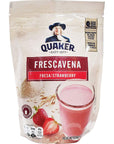 Quaker Frescavena Fresa Strawberry Oat Beverage Mix 3 Pack Total of 333oz