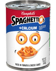 SpaghettiOs Original Canned Pasta Plus Calcium 158 oz Can