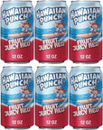 Hawaiian Punch Fruit Juicy Red 12 fl oz Pack of 6