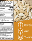 ROASTED PUMPKIN SEEDS to Eat in Shell by Premium Orchards MIXED NUTS  Salted with Sea Salt  NonGMO Vegan Fresh Healthy Snacks  Great source of Plant Protein Zinc Magnesium  Iron  1 Bag