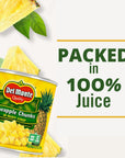 Del Monte Pineapple Chunks In Heavy Syrup 155 Oz Can 12 Pack 155 Oz Pack Of 12