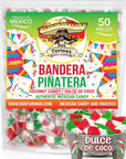 Mexican Coconut Candy 1 Pound Fiesta Pack  Authentic Dulce De Coco Banderitas Pinatera for a Sweet and Colorful Experience by Don Turinos