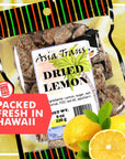 Dried Preserved Whole Lemon  Dehydrated Fruit Peel Snacks  Whole Lemon Crack Seed Slices  Li Hing Mui Preserved AsianStyle