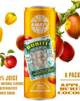 Amayu Exotic Super Fruit Juice  Buriti  100 Organic Juice From the Amazon  NO Sugar Added  Immune Support and Juice Cleanse  AllNatural Vitamin C  11oz 6Pack