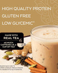 Atkins Chai Tea Latte Protein Shake, 15g Protein, Low Glycemic, 3g Net Carb, 1g Sugar, Keto Friendly