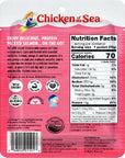 Chicken of the Sea Wild Caught Alaskan Pink Salmon in Spring Water 25 oz Packet Box of 12