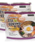 Minecook Mushroom Bibimbap Meals Ready to Eat 1 Pack of Bibimbap Korean Mixed Rice Bowl100g 353oz 330 Kcal Mushroom