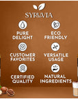 Syruvia Coffee Syrup Variety Pack  Hazelnut  Irish Cream GlutenFree Kosher 254 fl oz Bottles  Enhance Your Coffee Experience with Premium Flavoring Syrups