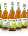 Biotta Organic Sauerkraut Juice  100 Fermented White Cabbage Juice  Superfood For Optimal Gut Health  Digestion  Excellent Source of Vitamin C  Good Source of Potassium 169 Fl Oz Pk of 6