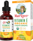 MaryRuth Organics USDA Vitamin E Liquid Drops 2 Month Supply | Bone and Joint Health | Cognitive Health for Adults and Kids | Sugar Free, Vegan, Non-GMO, Gluten Free | 2 Ounces