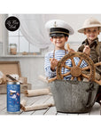 Red White and Blueberry Tea for Kids by La Tea Dah  Caffeine Free Rooibos Blueberry Lavender Tea  Antioxidant Rich Fruity Tea  Childrens Tea for Little Pirates  Aqua Land 12 Decaf Tea Bags