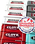 Beemans Black Jack Clove Teaberry Chewing Gum 4 Packs of Each Old Time Assortment Gum