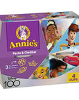 Annies Disney 100 Macaroni and Cheese Pasta  Cheddar Microwavable Dinner 4 Cups