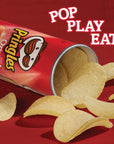 Pringles Potato Crisps Chips, Original Flavored, 5.2 oz Can