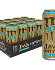 Monster Energy Java 300 Triple Shot Robust Coffee French Vanilla 15 Fl Oz Pack of 12