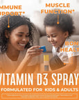 MaryRuth's Vitamin D3 Liquid Spray | USDA Organic Liquid Vitamin D Spray for Adults & Kids | Immune Support & Bone Health | Vegan | Gluten Free | Non-GMO | 30 Servings