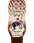 Smuckers Sundae Syrup Caramel Butterscotch  Chocolate Ice Cream Topping Bundle 20 Oz Variety Pack of 3