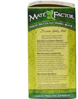 The Mate Factor Yerba Mate Energizing Herb Tea Bag Organic Fresh Green 24Count Box 296 oz