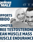 New Vitality Ageless Male Free Testosterone Booster Supplement for Men, 76 Tablets