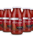 Dr Mercola Solspring Biodynamic Organic Tomato Purée about 8 Servings per Jar 18 Oz per Jar  GMO Gluten Free Soy Free Organic Demeter Certified