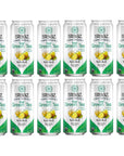 Steaz Organic Zero Calorie Half Iced Green Tea  Half Lemonade 16 OZ Pack of 12